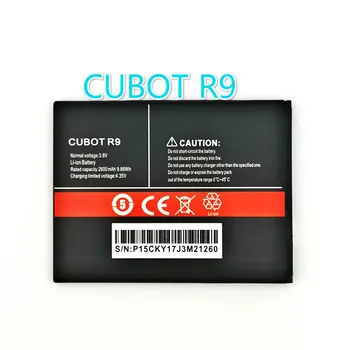 Originalus NAUJAS 2600mAh už CUBOT R9 baterija R9 Aukštos Kokybės Baterija+Sekimo Numerį