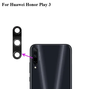 Originalus Naujas Huawei Honor Žaisti 3 Atgal, Galinio vaizdo Kamera, Stiklo Objektyvo Dangtelis bandymas geras Play3 atsarginės Dalys