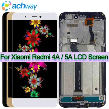 Originalus Naujas Xiaomi Redmi 5A LCD Ekranas Jutiklinis Ekranas skaitmeninis keitiklis Asamblėjos Pakeisti Xiaomi Redmi 4A LCD Pasaulinė Versija