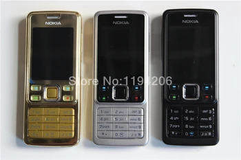 Originalus Nokia 6300 Atrakinta Mobiliojo Telefono Tri-Band Multi-kalbos rusų ir arabų kalba ir klaviatūra ! pigūs klasikinės