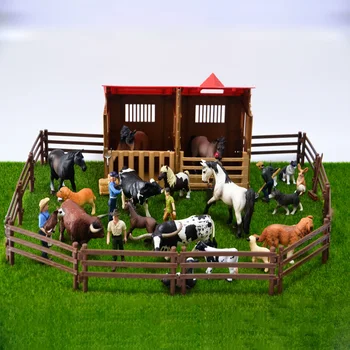 Originalus originali farm house perdavimo stabilios rungtynės gyvūnų galvijų, arklių augintiniai, šunų, kačių, naminių paukščių, karvių, kiaulių antis sheepchicken vištų, žąsų