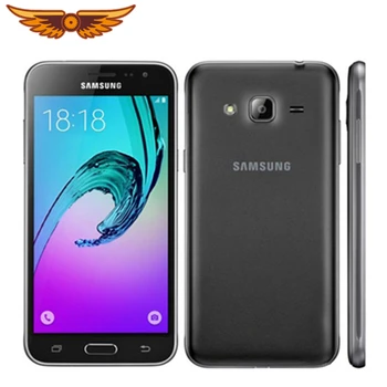 Originalus Samsung Galaxy j3 skyrius 2016 J320F 5.0 Colių 1.5 GB RAM, 8 GB ROM Quad Core 8MP Kamera LTE Atrakinti Naudojamas Mobilusis Telefonas