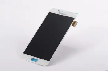 Originalus SAMSUNG GALAXY S6 G920F G920A burn-in shadow LCD Ekranas Jutiklinis Ekranas skaitmeninis keitiklis 