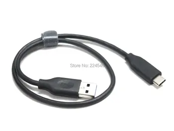 ORIGINALUS USB-C C Tipo USB3.1(Gen2/10G) Duomenų Sinchronizavimo Įkroviklio Maitinimo Kabelis Laido Samsung T5 Nešiojamų SSD 250GB/500 GB/1 TB/2TB 0,5 m