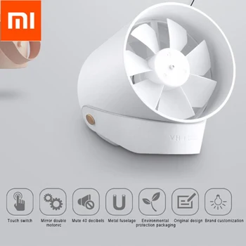 Originalus Xiaomi Vh Mini Ventiliatorius Nešiojamų Ventiladors Usb Mijia Ventiliatorius Ultra Quiet 