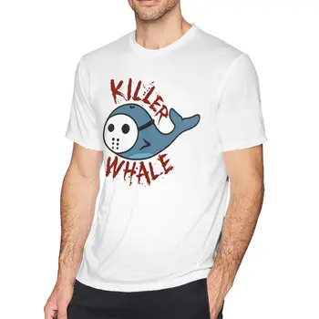 Orka Orka Marškinėliai Žudikas Banginių T-Marškinėliai Trumpomis Rankovėmis, Streetwear Tee Shirt Mens Grafinis Didelis Marškinėlius