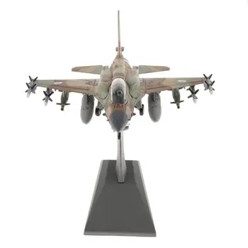 Orlaivių Plokštumoje modelis F-16I Fighting Falcon Izraelio Armijos lėktuvai diecast 1:72 metalo Plokštumų w/ Stovi Playset