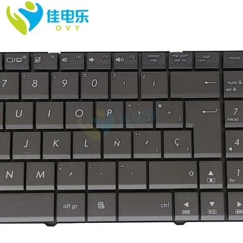 OVY ES Pakeisti Klaviatūras ASUS N53 N53JF N53JQ K53 K53U K53Z K53S SP ispanijos juodos spalvos nešiojamojo kompiuterio klaviatūros 0KN0-IP1SP01 Naujas