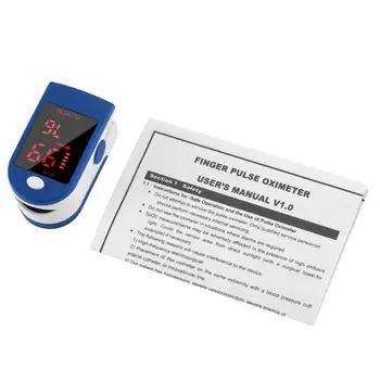Oximeter LED Ekranas Rūšių Profesinės Piršto Oximeter Nešiojamų Impulso Monitorius Su LED Ekrano Priemonė