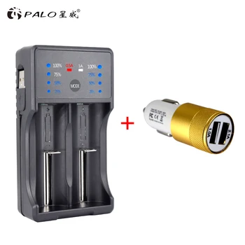 PALO USB LED Ekranas, Smart Baterijos Įkroviklio 1.2 V Ni-Mh Ni-CD AA AAA SC), 3,7 V 18650 14500 18500 Li-jonų Baterijas