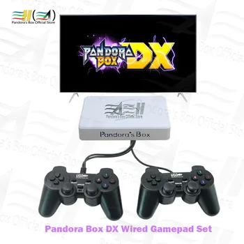 Pandora Box DX plokštė 2 Žaidėjai laidinio gamepad Nustatyti belaidžio joypad 3000 1 paramos FBA MAME PS1 SFC/SNES MD žaidimas tekken 3D