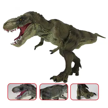 Pasaulio Parkas Tyrannosaurus Rex Dinozaurai Modelis Žaislai Gyvūnų Plastiko PVC Veiksmų Skaičius, Žaislas Vaikams Dovanos