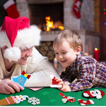 PASIDARYK pats Jaučiau, Kalėdų Medžio Dekoro Santa Claus Vaikams, Žaislai, Kalėdų Dekoro Namai 2020 Kalėdos Kabantys Papuošalai Naujųjų Metų Dovanos 2021