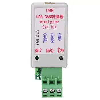 Patvarus USB CAN Magistralės Konverteris Adapteris Su USB Laidu Paramos XP/WIN7/WIN8 32-bit / 64-bit TELEVIZORIAI apsauga nuo viršįtampių atvejui