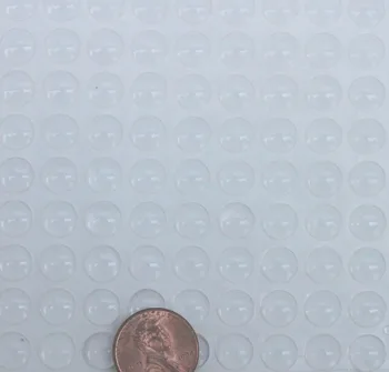 Paviršiaus Užsklanda Plastikinės Lipnios Bamperis Pagalvėlės Apsaugo Grindis & Baldai 80pcs 8 x 2mm
