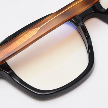 Peekaboo tr90 rėmelis retro akiniai moterims korėjos stiliaus didelis aikštėje optiniai akinių rėmeliai, skirti vyrų acetatas aukštos kokybės