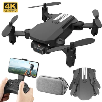 Pelninga Mini Drone 4K 1080P HD Kamera, WiFi Fpv Oro Slėgio Aukščio Laikyti Juoda Ir Pilka, Sulankstomas Quadcopter RC Dron dovanos, Žaislai