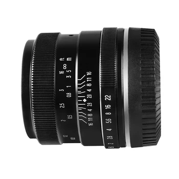 PERGEAR 35mm F1.2 Didelės Diafragmos Rankinis Fokusavimas Fiksuotas Objektyvas Fuji X & M4/3 Fotoaparatai, Nikon Z Mount APS-C Fotoaparato Veidrodžio Z50