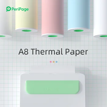 PeriPage 56x30mm Terminio Popieriaus etikečių Popierius, Lipdukas, Popierius, Skirti Šilumos Mini Pocket Printer A6 A8
