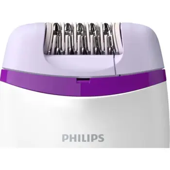 Philips Beauty Satinelle BRE225/05 Esminius Corded Epiliatorius Epiliatoriaus Depiliacija Kompaktiškas Plaukų Šalinimo 2 Greitis Balta