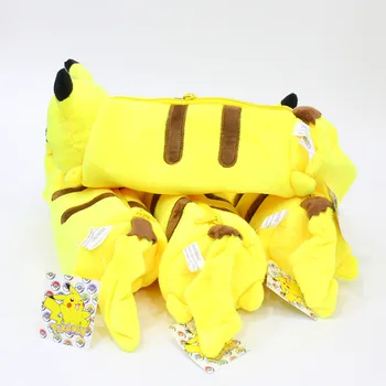 Pikachu pencilcase animacinių filmų eiti pokemon pieštuko atveju maišelis berniukas mergaitė vaikas Moksleivių Kanceliarinės prekės krepšys Boutique mokyklinės prekės, Dovanos