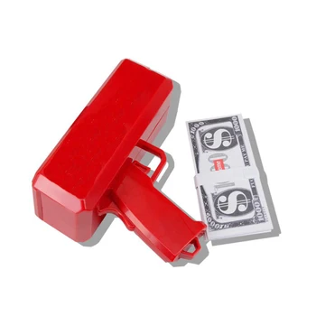 Pinigų ginklą Super, Kad Lietus Pinigų Ginklą Raudoną Dovanų, Žaislų, su maisto klasės kvapas įrodymas krepšys