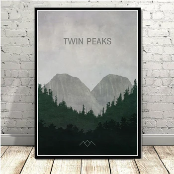 Plakatas Spaudinių Karšto Twin Peaks Serialas Rodo, Klasikinio Filmo Dovana, Drobė, Aliejus, Tapyba, Menas, Sienų Nuotraukas, Namų Dekoro quadro cuadros