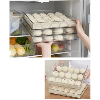 Plastikinės Sandėliavimo Dėžes, Šaldytuvas Talpinimo Maisto Produktų Laikymo Indai Su Dangteliu Virtuvės Šaldytuvas Kabineto Šaldiklio Organizatorius Dalykėlių