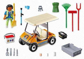 PLAYMOBIL®6636 ZOO transporto priemonės-originalus, vaikams, žaislas, paspaudimų, dovana