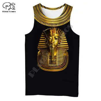 PLstar Kosmosas Horo Egipto Dievo Akių, Egipto Faraonas Anubis veido Simbolis 3DPrint Unisex Vasaros Liemenė/Tank Top Mens Moterų s-6