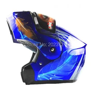 Plunksnų dizaino atidaryti veidą Motociklo šalmas, Motociklų motokroso YEMA 920 riteris Lenktynių šalmai,Karšto parduoti