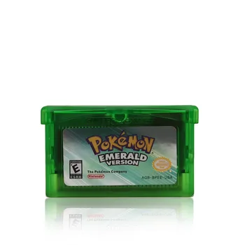 Pokemon GBA Žaidimas Kortelės Serijos Vaizdo Žaidimų Kasetė Konsolės Kortelę anglų Kalba, NDSL GB, GBC GBM GBA SP