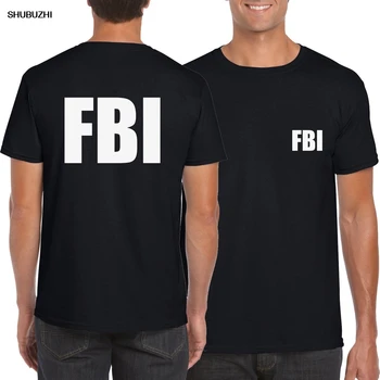 POLICIJOS SWAT FTB SAUGUMO marškinėliai Tee Viršuje CSI Fancy Dress Naujovė Mentai darbo drabužiai medvilnės trumpomis rankovėmis t-shirt Dovanų marškinėlius