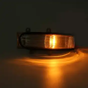 Pora LED Dinaminis Pusės galinio vaizdo Veidrodėlis, Žibintas Posūkio Signalo lemputė Toyota CAMRY 2006-2011 VIOS 2008-2012 m. 