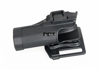 PPT Taktinis G17 G22 Pistoletas Dėklas su Diržo Juoda Spalva Medžioklės Naudoti PP7-0058