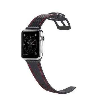 Prabanga Diržu, Apple watch band 44 mm 40mm iWatch juosta 42mm 38mm Anglies pluošto+Odinis watchband apyrankė 