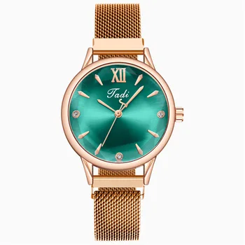 Prabanga Moterų Laikrodžiai Magnetinio Kalnų Krištolas Moterų Laikrodis, Kvarcinis Laikrodis Mados Ponios Riešo Žiūrėti Reloj Mujer Relogio Feminino