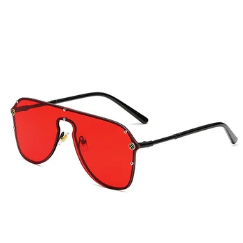 Prabanga Vieną Objektyvą Punk Akiniai nuo saulės Moterų 2020 M. Derliaus Taškus Saulės Akiniai Vyrų Sunglass Oculos Feminino Lentes Gafas De Sol UV400