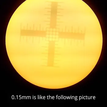Prabangūs ir Subtilaus 0.01 mm Mikroskopo objektinio Staliuko Mikroskopo Didinimo Kalibravimo Skaidrių Kryžiaus Dot 4 Svarstyklės