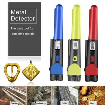Praktinių Metalo Detektorius Padėties Nustatymo Pin Žymiklį Garso Vibracijos Signalas Padėties Nustatymo Lazdele Nešiojamą Gold Digger Locator
