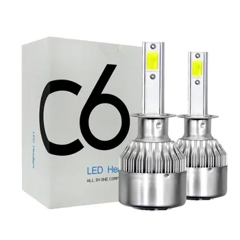 Praktinių Žibintų Lemputė LED Lemputė, priekinis žibintas Pertvarkymo Rinkiniai, Lemputes C9 Esminiai Priedai