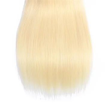 PRALEISTI LISA 28 30 Colių 613 Blond Žmogaus Plaukų Ryšulių Tiesūs Plaukai Ryšulių Peru Plaukų Pynimas Ryšulių Ne Remy Plaukų priauginimas