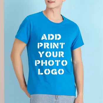 Pridėti Savo Spausdinimo Logotipas Vyrų Vasara Naujas Mados Trumpas Rankovės Marškinėliai Užsakymą Moterų Harajuku Kietas Marškinėlius Atspausdinta Nuotrauka Viršūnes Tee Moteris