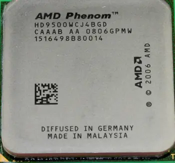 PROCESSORE AMD Phenom X4 9500 2.2 GHz Socket AM2 AM2+ Quad Core POTENTE!