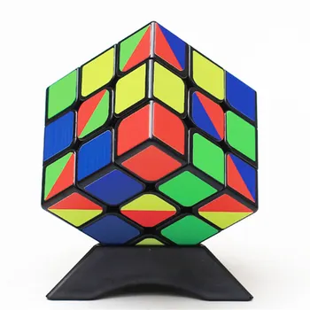 Profesinės Vaivorykštė Kubas 3x3x3 5.7 CM Greitis Magija Galvosūkį Cube Neo Cubo Magico Lipdukas Vaikams, Žaislai