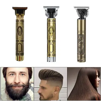 Profesionali Plaukų Clipper USB Įkrovimo, Pjovimo Mašina, Plaukų Elektriniai Plaukų Kirpykla Plaukų Žoliapjovės Vyrams