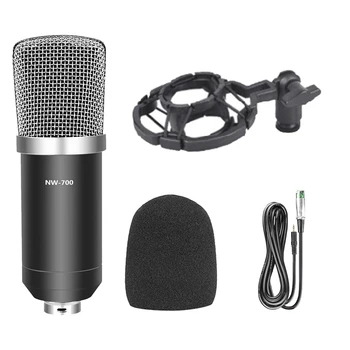 Profesionalus Studija Transliavimas ir Įrašymas Kondensatoriaus Mikrofonas, BM-700 Kondensatoriaus Mikrofonas