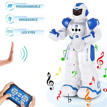 Protinga Programuojami RC Roboto Dainavimo, Šokių Protingas Gestų Kontrolės Robotai Veiksmų Skaičius, Vaikų Žaislai