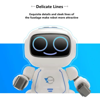 Protingas Dialogas Kelio Atlikite Balso Kontrolės Robotas, Balso Įrašymo Funkcija, Muzikos Ir Šokių Anti-Rudenį Režimas Papasakoti Istoriją, vaiko Įspūdį Žaislas