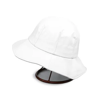 Pudi moterims, natūralios odos kepurė hat 2020 naujas prekės ženklas nekilnojamojo avių odos saulės, skrybėlės, kepurės HL929